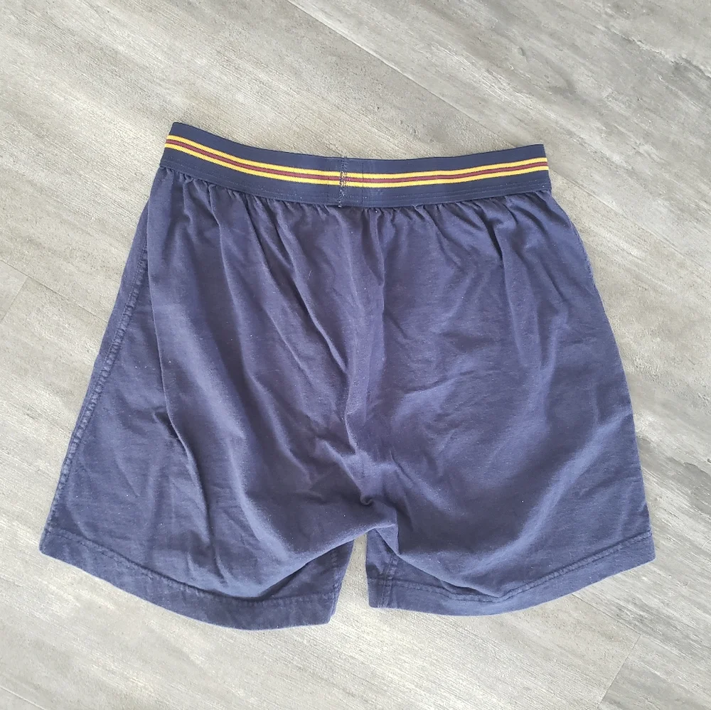 Navy Detailed Fossil Boxer Brief